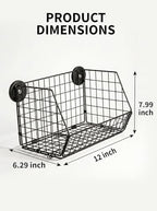 Delobon Magnetic Baskets, Pegboard Tool Organizer - Image 2