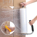 Stretch Film Dispensers Pallet Stretch Film Packing Machine with Film Cutter Shrink Wrap Dispenser Holder, Suit for 12" - 20" Stretch Film - Image 3