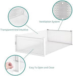 8-Piece Boot and Shoe Storage Box, Stackable Clear Plastic Shoe Box, Space-Saving Shoe Organizer for Boots, Sneakers, and High Heels, Clear - Image 5