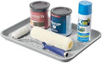 iDesign Waterproof Under Sink Tray for Kitchen, Bathroom, or Laundry Room - Set of 2 - Gray - Image 6