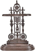 Sungmor Cast Iron Freestanding Umbrella Stand with Detachable Drip Tray by Sungmor