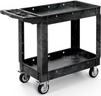 YITAHOME Black Utility Cart on Wheels, 550 lbs Capacity, 40 x 17 Inch by YITAHOME
