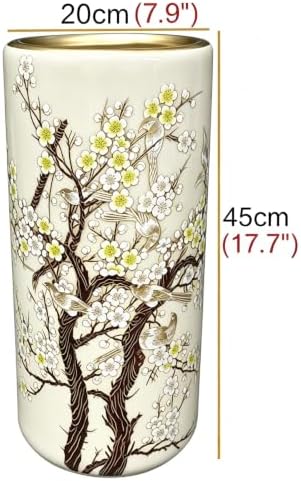 Multicolor Ceramic Umbrella Holder Multifunctional Patterned Umbrella-Stand - Image 7