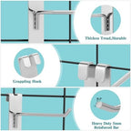 Polmart 8" Heavy Duty Gridwall/Grid Panel Hooks, Silver (96-Pack, 8-inch) - Image 3