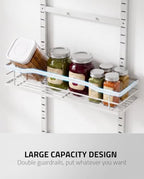 Moforoco White 9-Tier Over The Door & Wall Mount Pantry Organizer - Image 5
