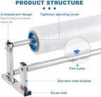21.6 Inch Manual Table Stretch Film Dispenser Wrapping Machine - Image 2