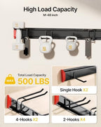 monTEK 48" Garage Tool Organizer Wall Mount, 500 LBS Heavy Duty Tool Rack - Image 3