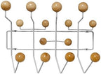 Mod Made Mid Century Modern Bubble Wall Mounted Coat Rack, Natural by Mod+Made