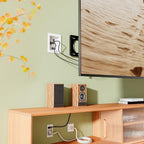Mount-It in-Wall TV Cable Management Kit, USB-C, Dual Outlet, Cord Hider - Image 4