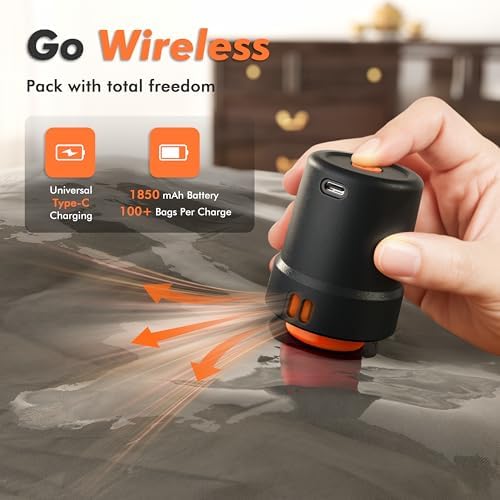 GONGSHI Vacuum Seal Bags for Clothing Travel & Home Storage, Travel Vacuum Bags with Pump,Space Saver for Blankets, Comforters, Pillows, Clothes,24 Combo - Image 2