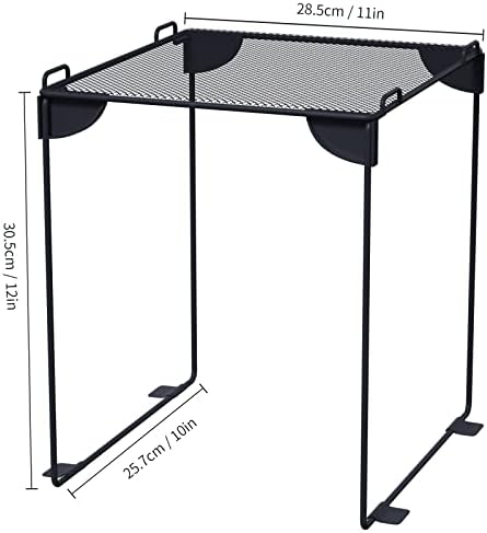 Neudeco Pack 2 Mesh Locker Shelf, Grey (Pack of 2) - Image 2