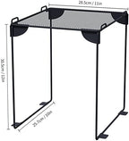 Neudeco Pack 2 Mesh Locker Shelf, Grey (Pack of 2) - Image 2
