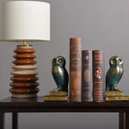 Book Ends for Shelves, Owl Decorative Bookends Bronze Bird Book Stopper Unique Kids Book Holders with Anti-Slip Base Luxurious Bookends for Kids Rooms Office Home Decor(Bronze) - Image 3