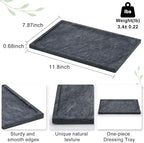 Real Luxurious Natural Marble Tray - 12x8 Inch Marble Vanity Tray - Image 3