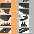 Azadx Heavy Duty Boot Trays Natural Rubber Shoe Mat Tray for Entryway - Image 6