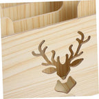 Wood File Organizer Shelf for Mail Receipts Invoices, Home Office - Image 3