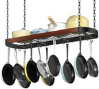 CHOEZON 47'' Hanging Pot Rack, Ceiling Pan Hanger, Pot Holder for Kitchen - Image 5