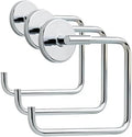 Delta Hand Towel Holder | Square Polished Chrome Ring for Hanging Towels in Kitchen, Bathroom | Trinsic Accessories,2 x 6.41 x 2 Inches (Pack of 3) by Unknown