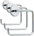 Delta Hand Towel Holder | Square Polished Chrome Ring for Hanging Towels in Kitchen, Bathroom | Trinsic Accessories,2 x 6.41 x 2 Inches (Pack of 3) by Unknown
