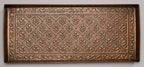 HF by LT Elowen Pattern Metal Boot Tray, 30 x 13 inches, Antique Copper Finish by HFbyLT