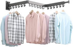 BOQORAD Drying Rack Clothing,Clothes Drying Rack Wall Mounted,Collapsible Hanging Racks for Laundry,Laundry Drying Rack,Wall Mounted Clothes Rack by BOQORAD