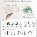 Flemoon Large IP54 Waterproof Outdoor Electrical Box with Transparent Lid - Image 3