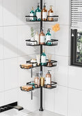 KEGII Corner Shower Caddy Tension Pole, Stainless Steel Shower Organizer by KEGII