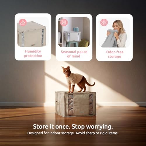 Compactor Vacuum Storage Bag & Semi-Rigid Cube, Closet Organizer, 125L - Image 4