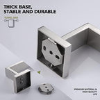 KOKOSIRI 24-Inch Single Towel Bar, Bathroom Kitchen Towel Holder, Wall Mounted Stainless Steel Towel Rack 2 Pack, Brushed Nickel, B4003BR-L24-P2 - Image 6