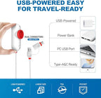 VMstr Vacuum Seal Bags for Clothing Travel, Vacuum Storage Bags with USB Electric Pump, Compression Space Saver for Luggage Suitcase 18 Combo Bags + USB Pump - Image 2