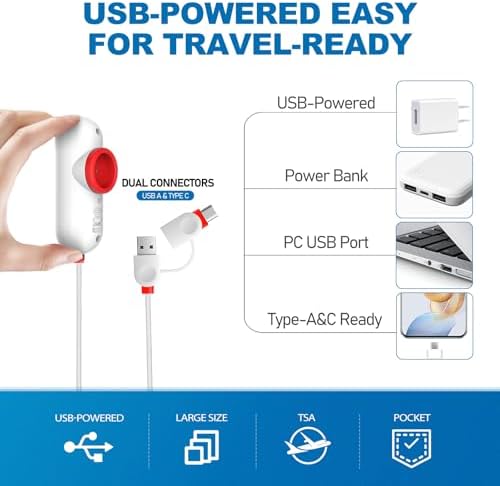 VMstr Vacuum Seal Bags for Clothing Travel, Vacuum Storage Bags with USB Electric Pump, Compression Space Saver for Luggage Suitcase 18 Combo Bags + USB Pump - Image 2
