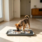 Boot Trays Set of 4, Plastic Shoe Tray Mat with Raised Edge - Image 7