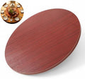 Briwooody 20'' Lazy Susan Turntable Tray for Table Top, Teak by Briwooody