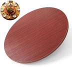 Briwooody 20'' Lazy Susan Turntable Tray for Table Top, Teak by Briwooody