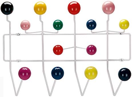 SHISEDECO Classic Mid Century Modern Home Hang it All Coat Rack Multicolor by SHISEDECO