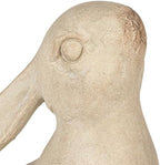Creative Co-Op Decorative Resin Rabbit Bookends, Grey - Image 3