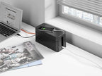 Durable, Cable Management Box, Graphite, Small - Image 2
