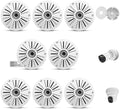 Universal Security Camera Junction Box, Metal Cable Management Enclosure by KURIAUDDO
