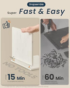 SONGMICS HOME Shoe Storage Bench, Snapsemble Superfast Assembly - Image 4