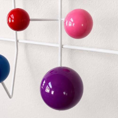 Mod Made Mid Century Modern Bubble Wall Mounted Coat Rack, Multi Color - Image 4