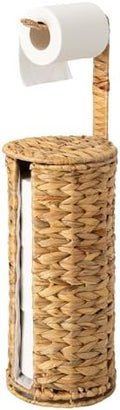 StorageWorks Toilet Paper Holder Stand with Covered, Toilet Paper Stand by StorageWorks