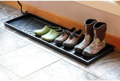 Large Boot Tray Heavy Duty Shoe Mat Waterproof Floor Protector Entryway Mudroom Home Organizer - Image 2