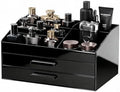ProCase Cologne Organizer for Men with Drawer, Bathroom Organizer -2 Layer by ProCase