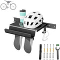 Bike Wall Mount Rack with Shelf and Hooks Saving space by BEISHI