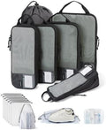 BAGSMART Compression Packing Cubes for Travel Essentials by BAGSMART