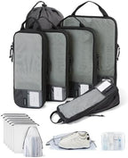 BAGSMART Compression Packing Cubes for Travel Essentials by BAGSMART