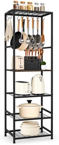 DALEMHOME Pot and Pan Organizer, 5 Tier Kitchen Rack by Unknown