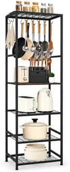 DALEMHOME Pot and Pan Organizer, 5 Tier Kitchen Rack by Unknown