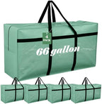 4 Pcs 66 Gallon Extra Large Moving Bags Heavy Duty Storage Bag by Clysee