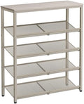 VASAGLE 5-Tier Shoe Rack, Adjustable, Freestanding by VASAGLEbySONGMICSHOME